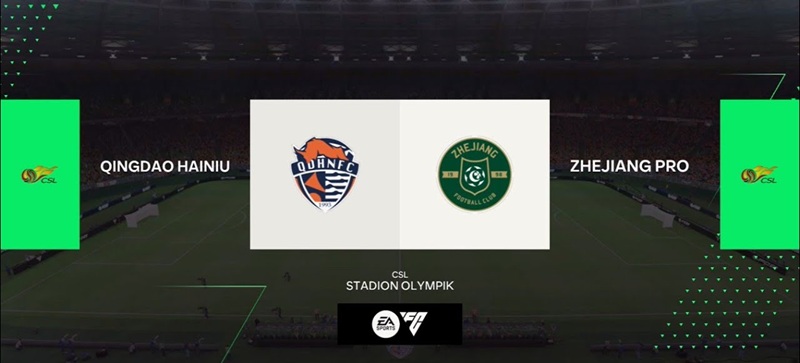 Soi kèo Qingdao Hainiu vs Zhejiang Professional 