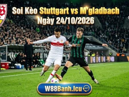 Nhận Định Soi Kèo Stuttgart vs M’gladbach (01h30 Ngày 24/10)